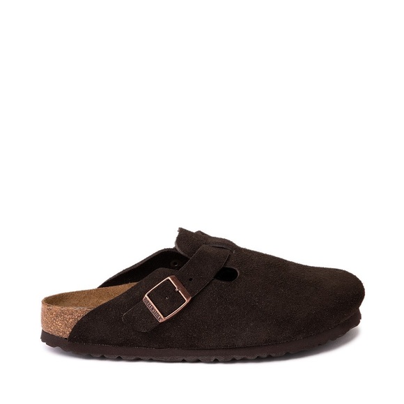 Birkenstock Boston Suede Leather Soft Footbed Clogs | Size 41 Narrow / Regular - Picture 4 of 15